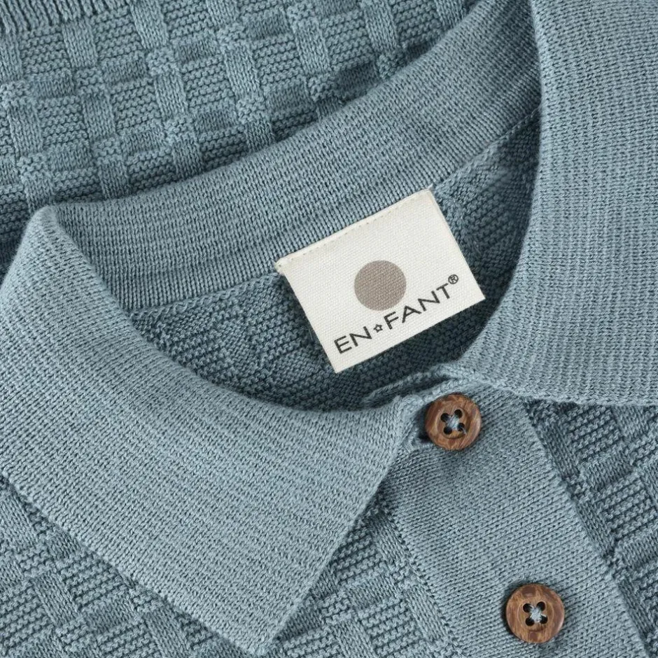 Discount En Fant Drenge Polo i økologisk bomuld - Citadel