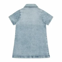 Sale En Fant Pige Kjole - Light Blue Denim
