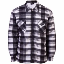 New Etoile Herre Skjorte m. for - Farve 7 Sort/Hvid