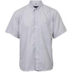 NN Fabien Herre Kortærmet skjorte - Hvid