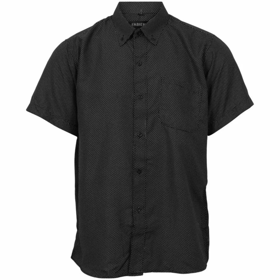 Best NN Fabien Herre Kortærmet skjorte - Sort