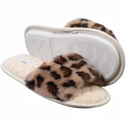 Discount Fanture Dame Hjemmesko - Leopard
