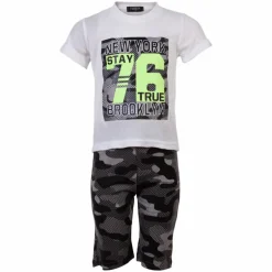 Clearance Fashion Drenge Sæt - Hvid