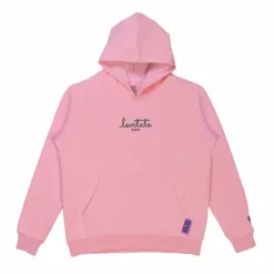 Best FirstGrade Alexander Husum -Team Hoodie Drenge Hættetrøje - Lyserød