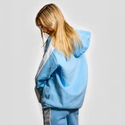 Hot FirstGrade Naja Münster - Nostalgia Pige Hættetrøje - Lyseblå