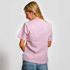 Best FirstGrade Naja Münster - Stop Hate Pige T-shirt - Lyserød