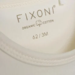 Clearance Fixoni Baby Body i økologisk bomuld - Marshmallow