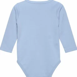 Clearance Fixoni Baby Body i økologisk bomuld - Ashley Blue