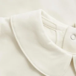 Fixoni Baby Body i økologisk bomuld - Eggnog