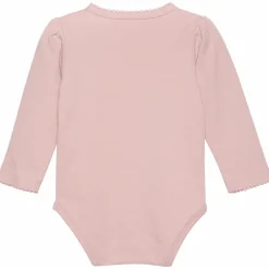 Hot Fixoni Baby Body i økologisk bomuld - Misty Rose