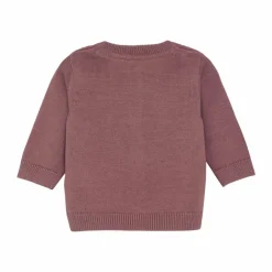 Fixoni Baby Cardigan i økologisk bomuld - Wistful Mauve