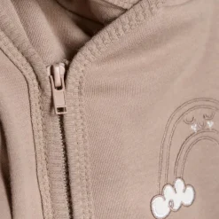 Sale Fixoni Baby Heldragt i økologisk bomuld - Dune