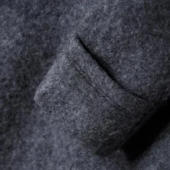 Fixoni Baby Heldragt i merinould - Dark Grey Melange