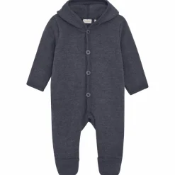 Clearance Fixoni Baby Heldragt i merinould - Odyssey Gray Melange