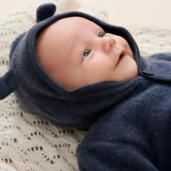 Clearance Fixoni Baby Heldragt i merinould - Odyssey Gray Melange