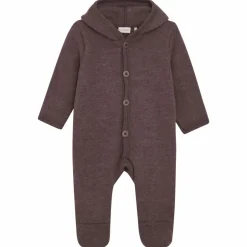 Clearance Fixoni Baby Heldragt i merinould - Huckleberry Melange