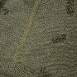 New Fixoni Baby Hjelm i uldmix - Deep Lichen Green