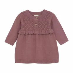 Outlet Fixoni Baby Kjole i økologisk bomuld - Wistful Mauve