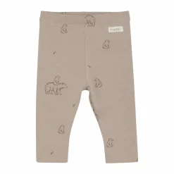 Fixoni Baby Leggings i økologisk bomuld - Mocha Meringue
