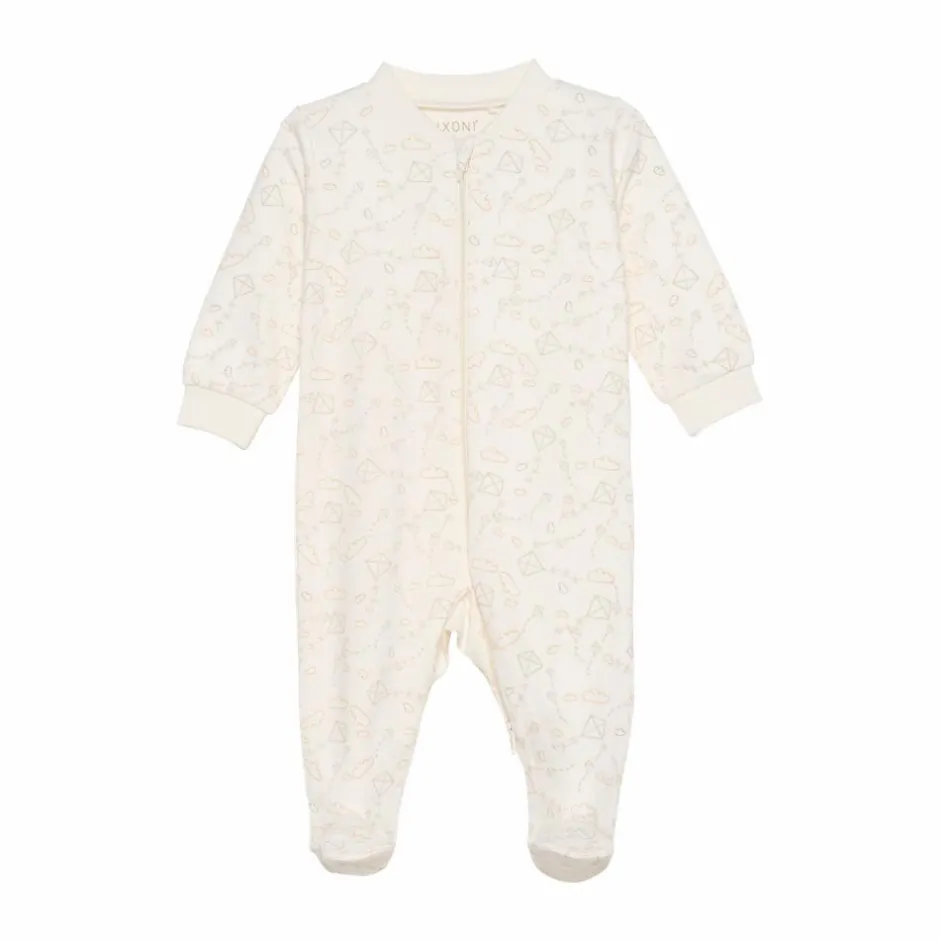 Sale Fixoni Baby Natdragt i økologisk bomuld - Marshmallow