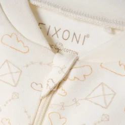 Sale Fixoni Baby Natdragt i økologisk bomuld - Marshmallow