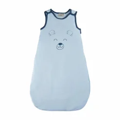 Online Fixoni Baby Sovepose i økologisk bomuld - Lt. Blue