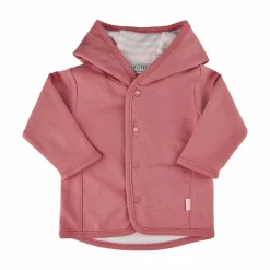 Discount Fixoni Børne Cardigan i økologisk bomuld - Dusty Rose