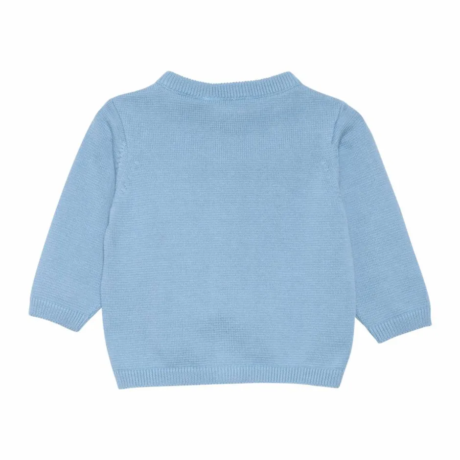 Online Fixoni Børne Cardigan i økologisk bomuld - Ashley Blue
