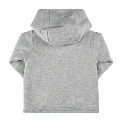 Clearance Fixoni Børne Cardigan i økologisk bomuld - Grey Melange