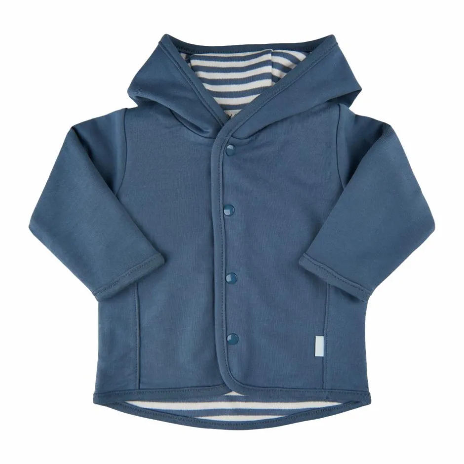 Discount Fixoni Børne Cardigan i økologisk bomuld - China Blue
