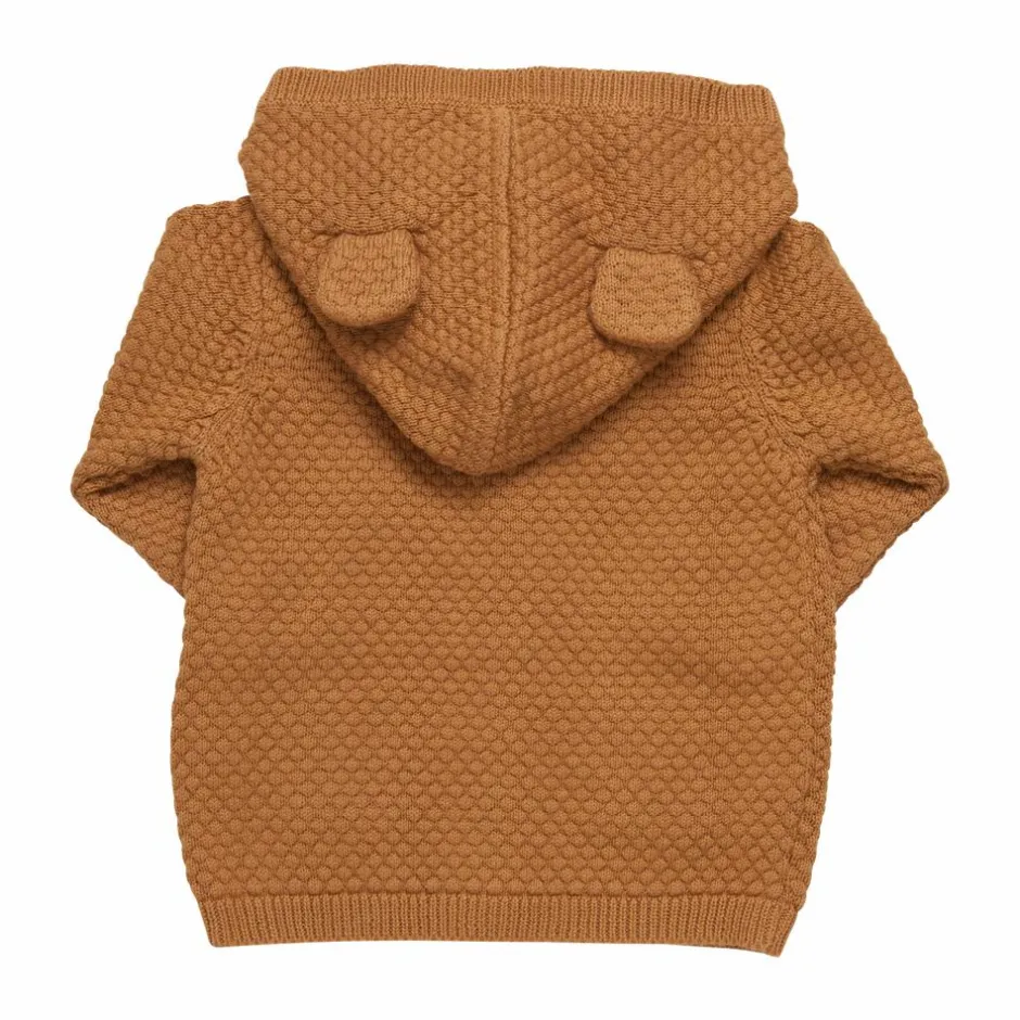 Online Fixoni Børne Cardigan i økologisk bomuld - Lion