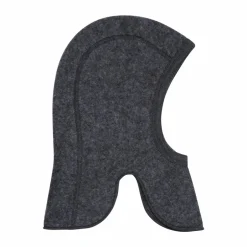 Discount Fixoni Børne Elefanthue i merinould - Dark Grey Melange