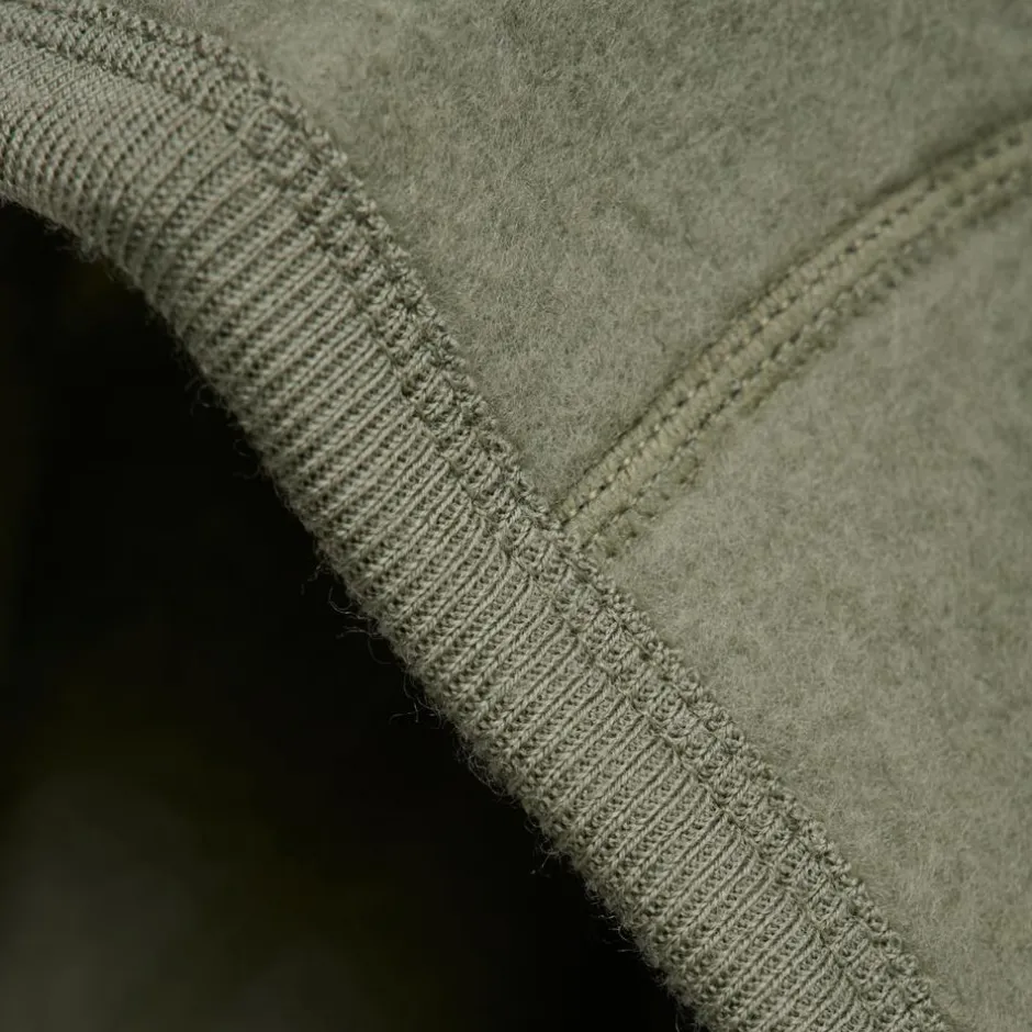 Discount Fixoni Børne Elefanthue i merinould - Deep Lichen Green