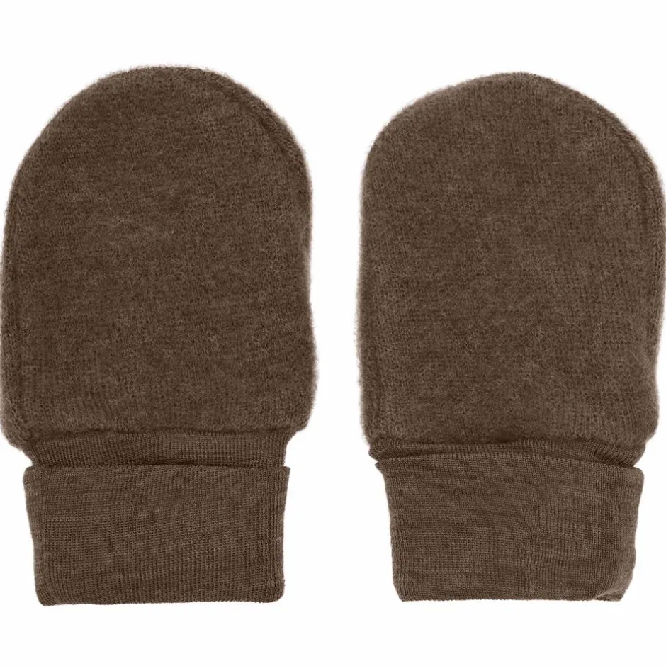 Online Fixoni Børne Vanter i merinould - Rain Drum Melange