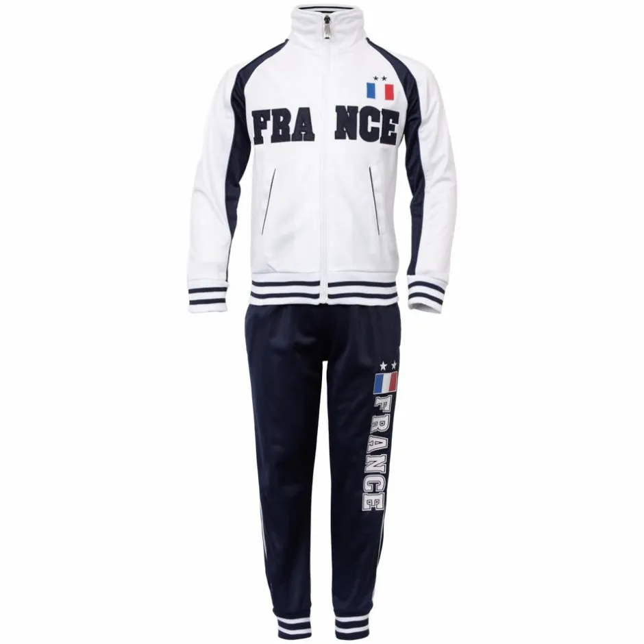 Best NN France Børne Joggingsæt - Hvid