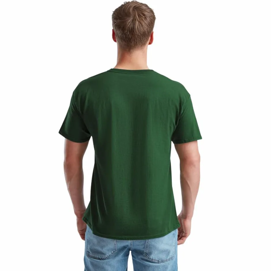Discount Fruit of the loom Unisex T-shirt - Grøn