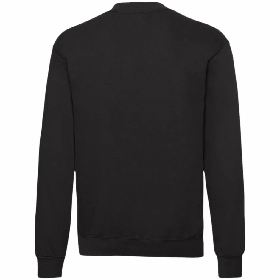 Clearance Fruit of the loom Unisex Sweatshirt - Sort