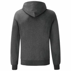 Discount Fruit of the loom Unisex Hættetrøje - Dark Heather Grey
