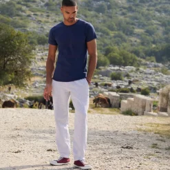 Outlet Fruit of the loom Unisex Sweatpants - Heather grey