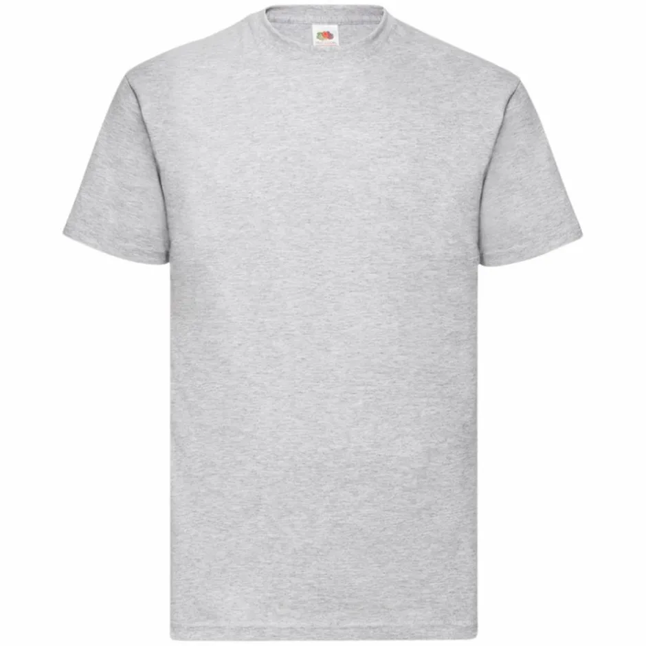 Clearance Fruit of the loom Unisex T-shirt - Grå