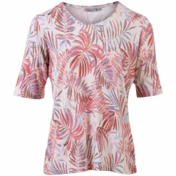 Hot Gabriella K. Dame Bluse - Coral