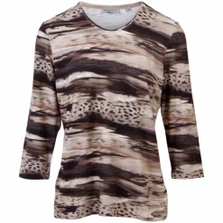 Online Gabriella K. Dame Kortærmet bluse - Taupe