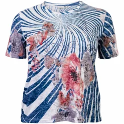 Clearance Gabriella K. Dame T-shirt - OffWhite Comb