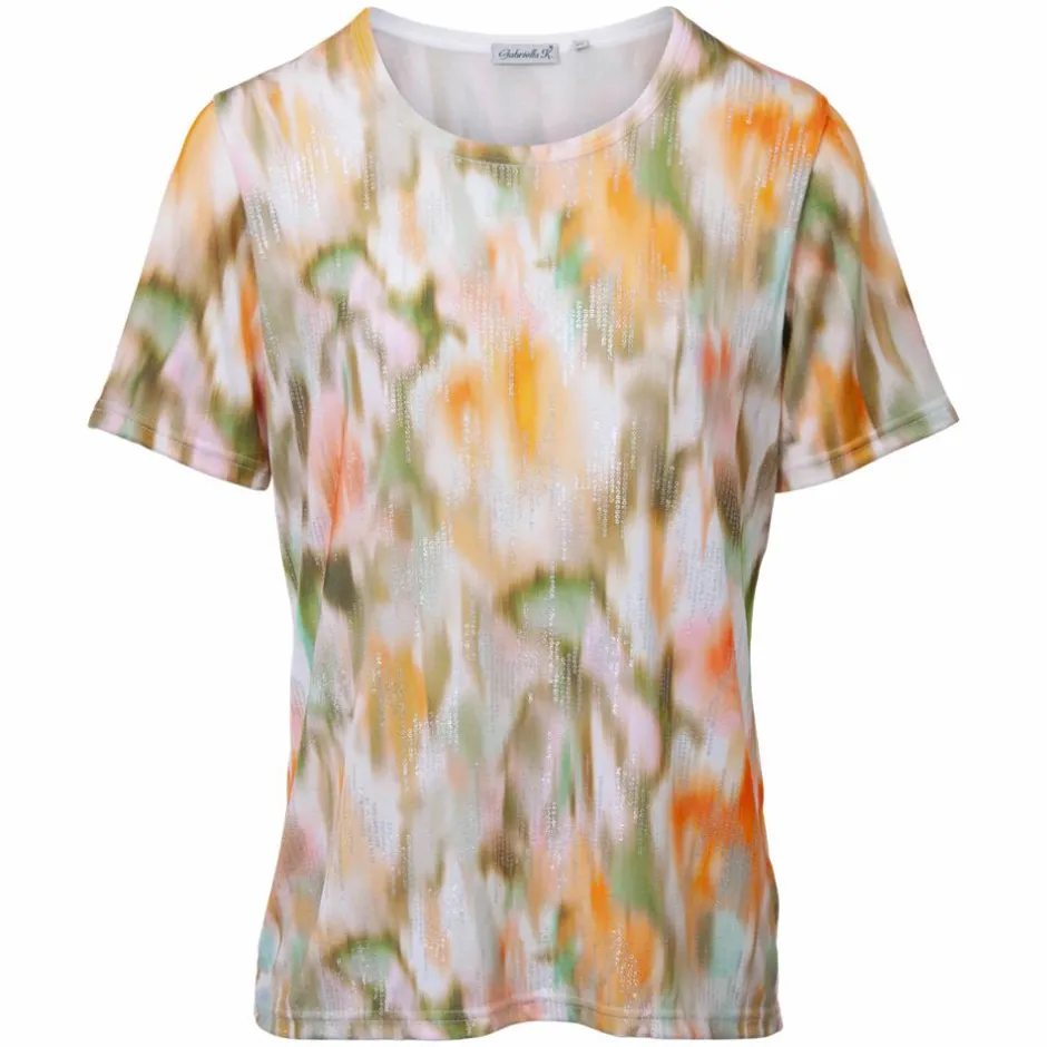 Online Gabriella K. Dame T-shirt - Khaki Comb