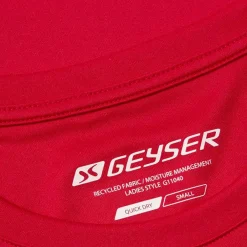 Best GEYSER by ID Dame Trænings t-shirt - Rød