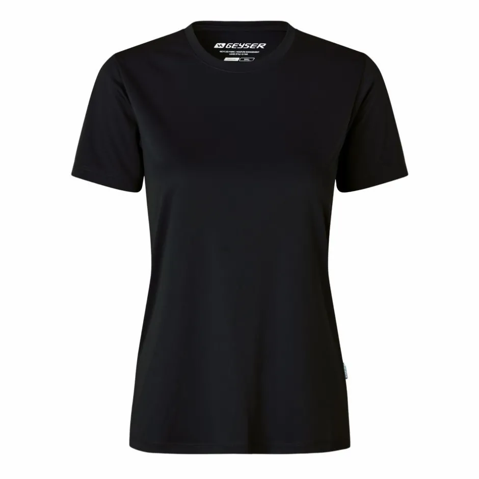 New GEYSER by ID Dame Trænings t-shirt - Sort