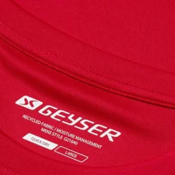 Outlet GEYSER by ID Essential Herre Trænings t-shirt - Rød