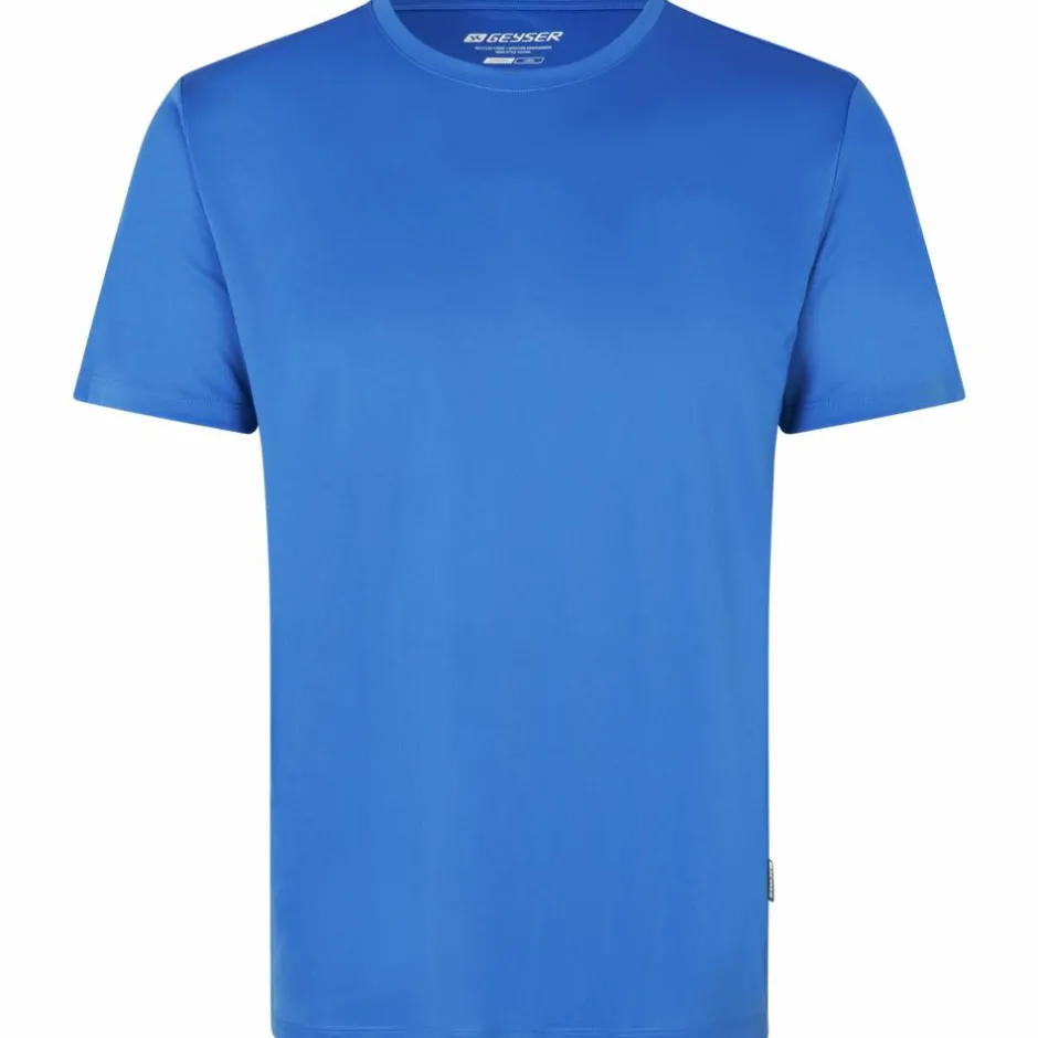 Clearance GEYSER by ID Essential Herre Trænings t-shirt - Azur
