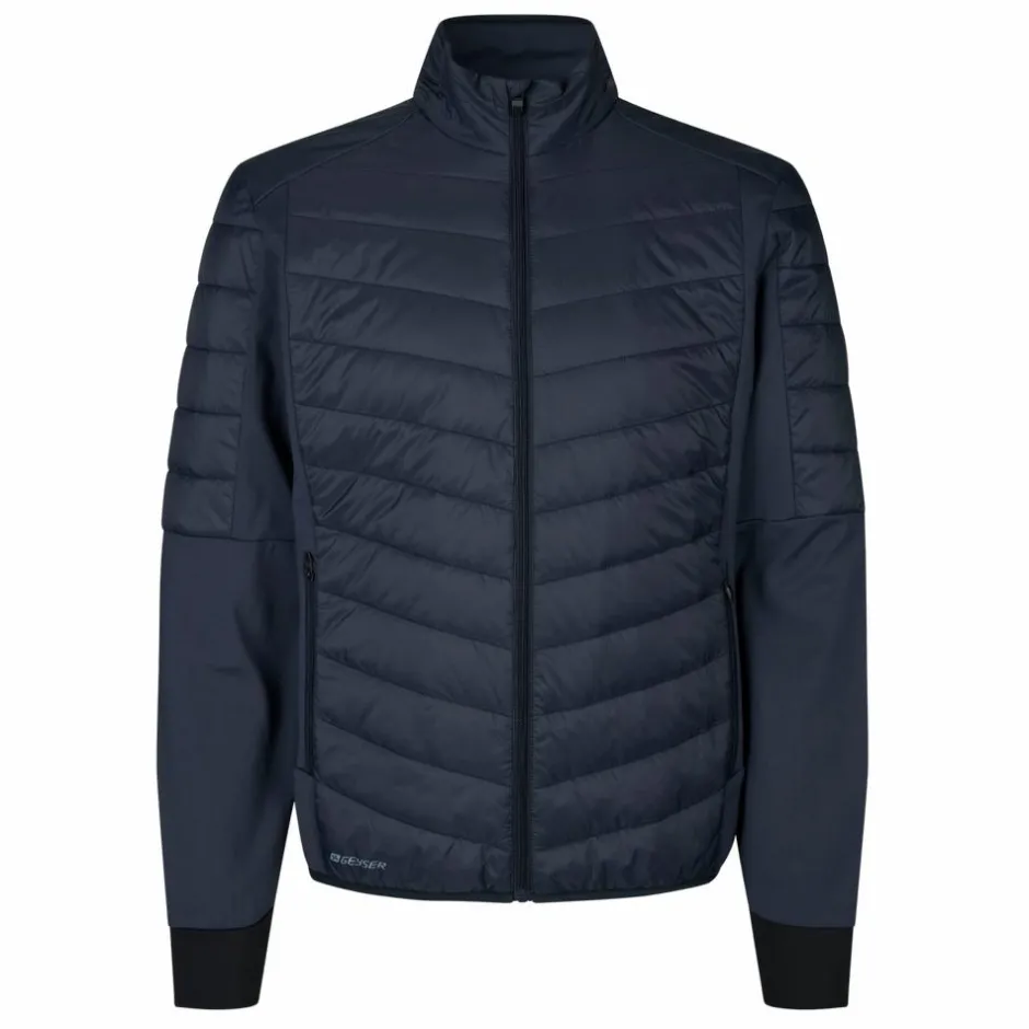 Discount GEYSER by ID Herre Hybridjakke - Navy