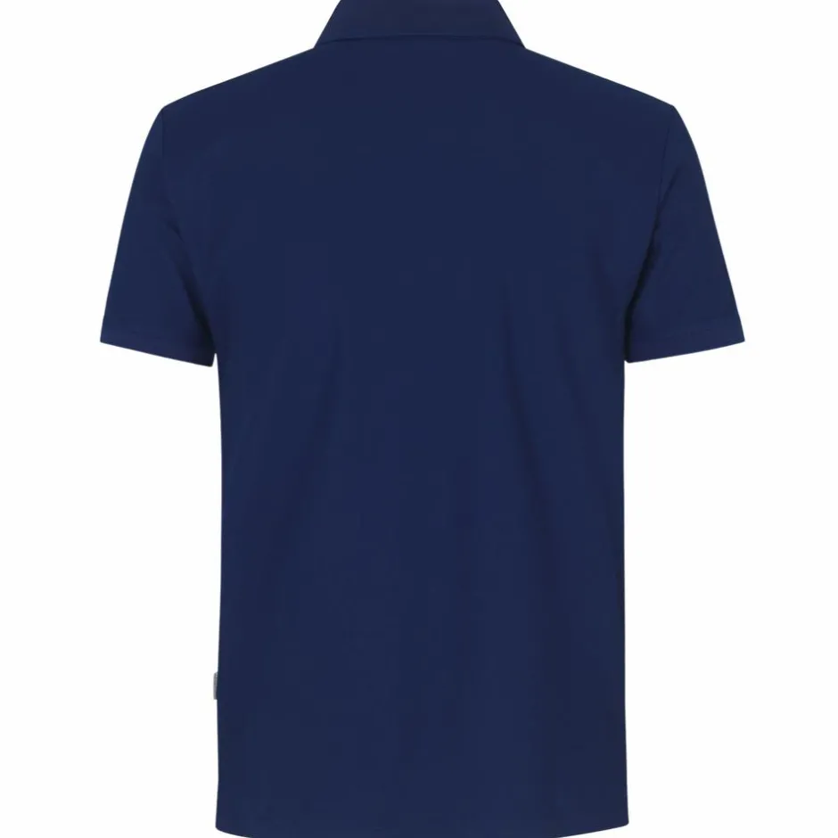 Clearance GEYSER by ID Herre Polo - Navy